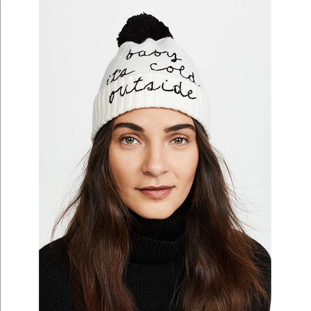 Kate Spade Baby it’s cold outside beanie